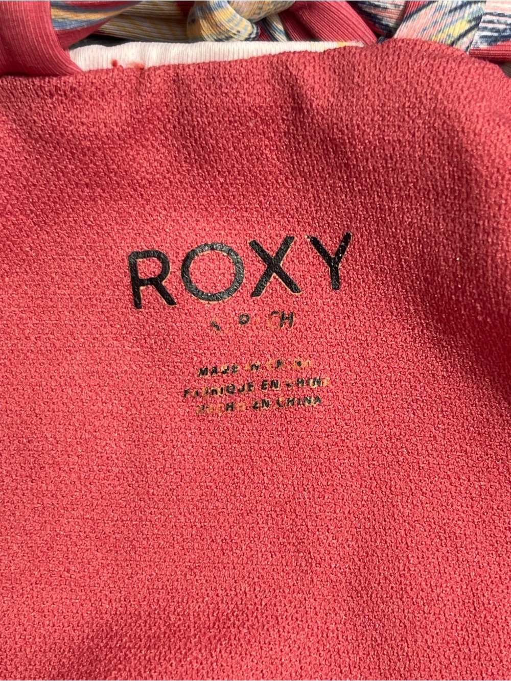 Roxy Terra Cotta Little Bandits One Piece Swimsuit (S) - Picture 12 of 12